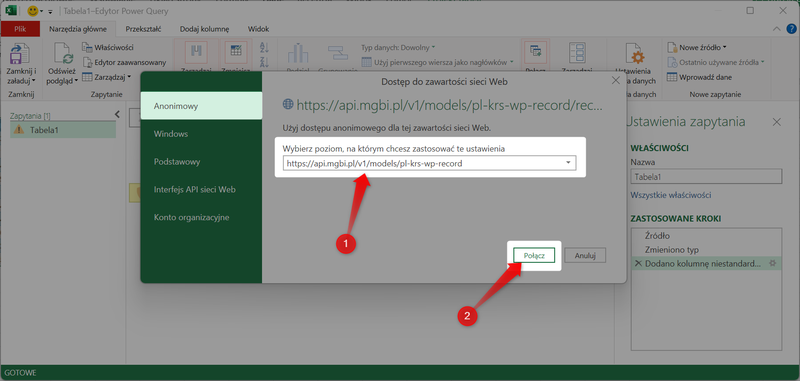 Знімок 12 — Як завантажити дані з MGBI API за допомогою Power Query у програмі Microsoft Excel
