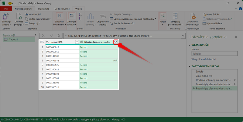 Знімок 17 — Як завантажити дані з MGBI API за допомогою Power Query у програмі Microsoft Excel