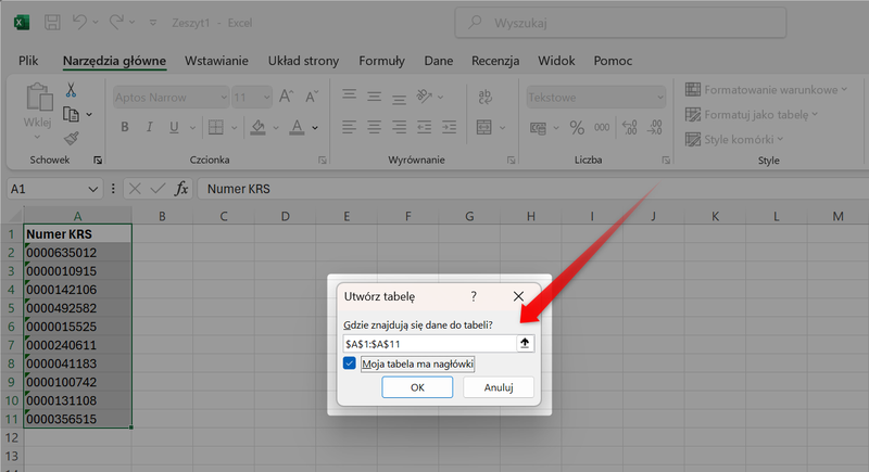 Знімок 2 — Як завантажити дані з MGBI API за допомогою Power Query у програмі Microsoft Excel