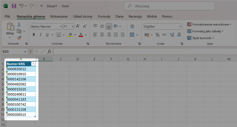Знімок 3 — Як завантажити дані з MGBI API за допомогою Power Query у програмі Microsoft Excel